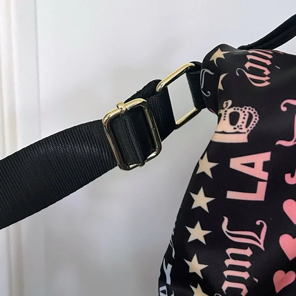 Juicy Couture Rainbow Logo Print Tote Bag - Picture 5 of 11